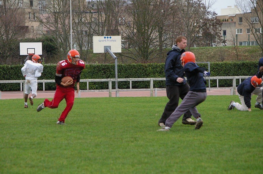 Entrainement des Juniors: les corsaires 012